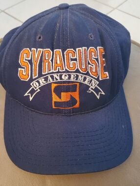 Syracuse Orangemen Navy & Orange Baseball Cap